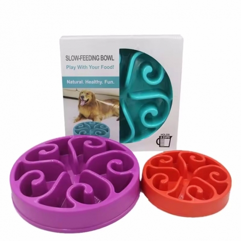 Silicone pet feeding plate