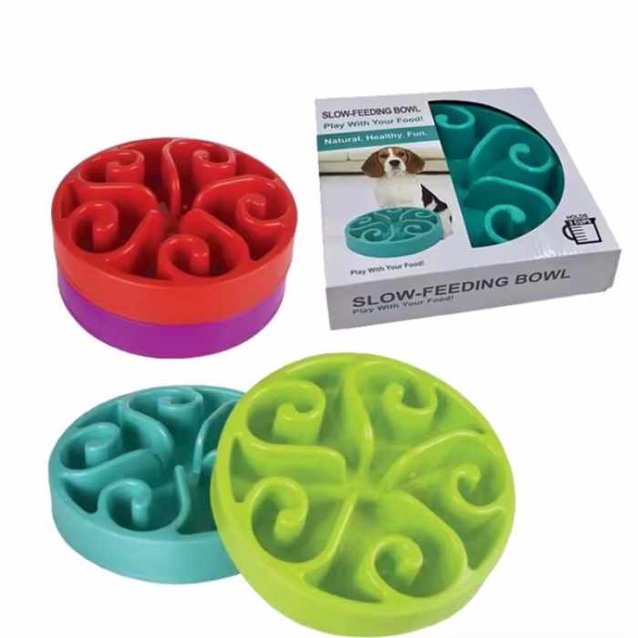 Silicone pet feeding plate