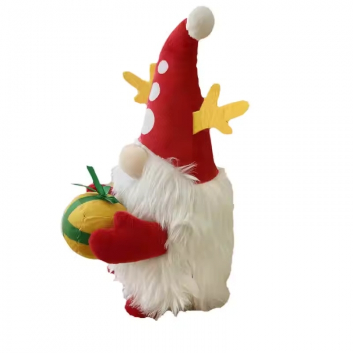 Christmas Plush Dog Soft Toy Squeaky Toys