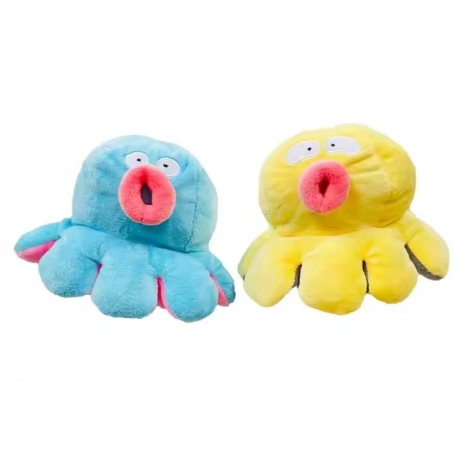 Cute Plush Inverted Pout Octopus