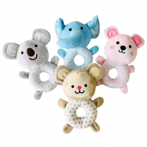 Custom Stuffed Animal-Shaped Squeaky Dog Toy
