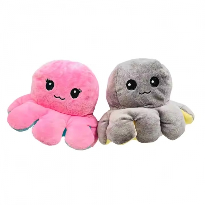 Cute Plush Inverted Pout Octopus