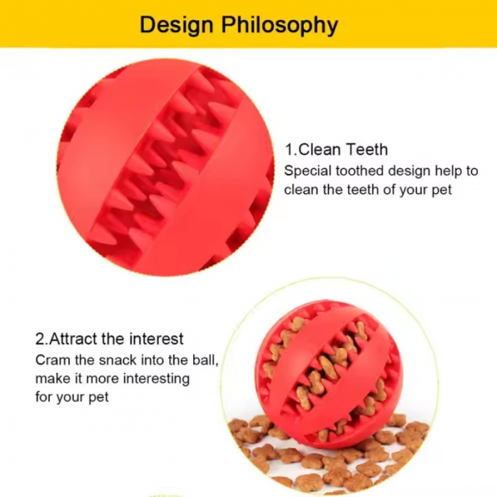 Customized Logo Multiple Colors Rubber Dog Interactive Chew Toys
