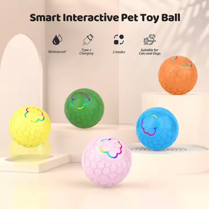 Automatic Moving Pet Toy Ball USB Charging