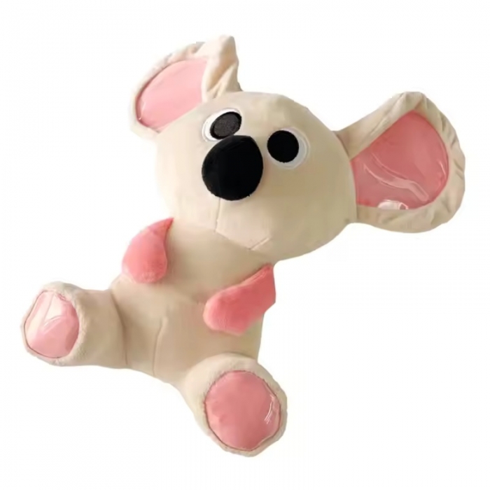 Stuffed Koala Shaped TPR Plush Dog Toys Squeaky Interactive Dog Toy