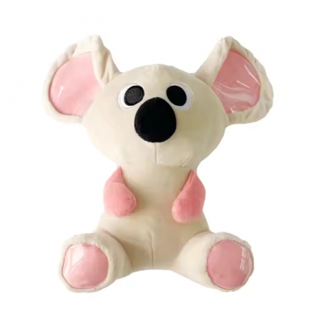 Stuffed Koala Shaped TPR Plush Dog Toys Squeaky Interactive Dog Toy