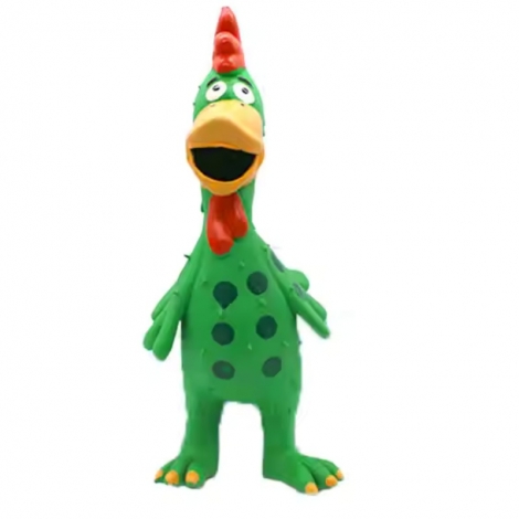 Latex Rubber Chicken Interactive Dog Toy