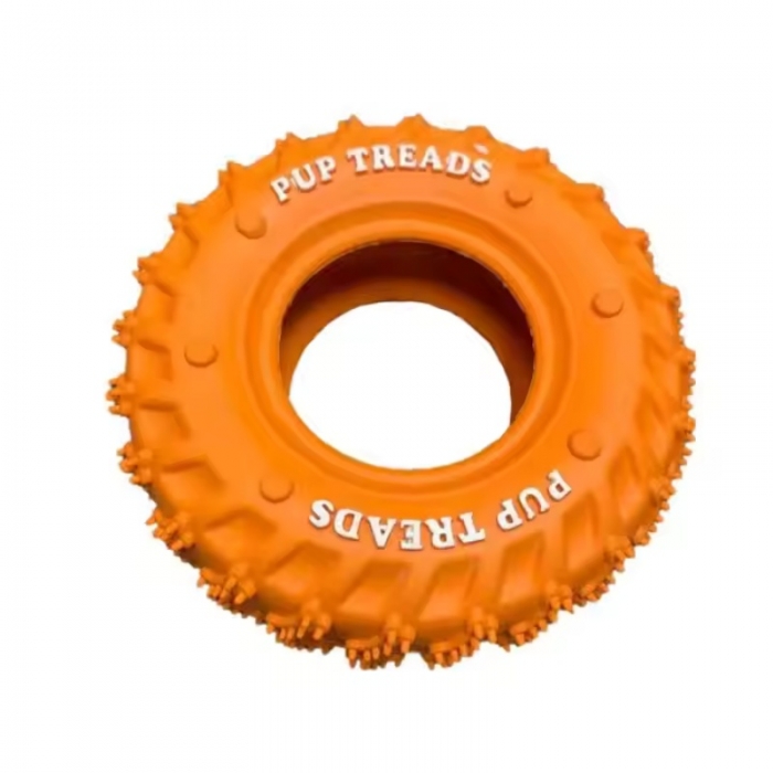 U-PETS Durable Dog Tire Chew Toy