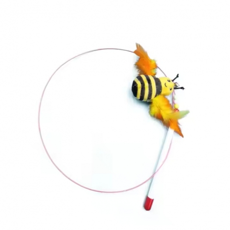Feather Play Wand Cat Toys