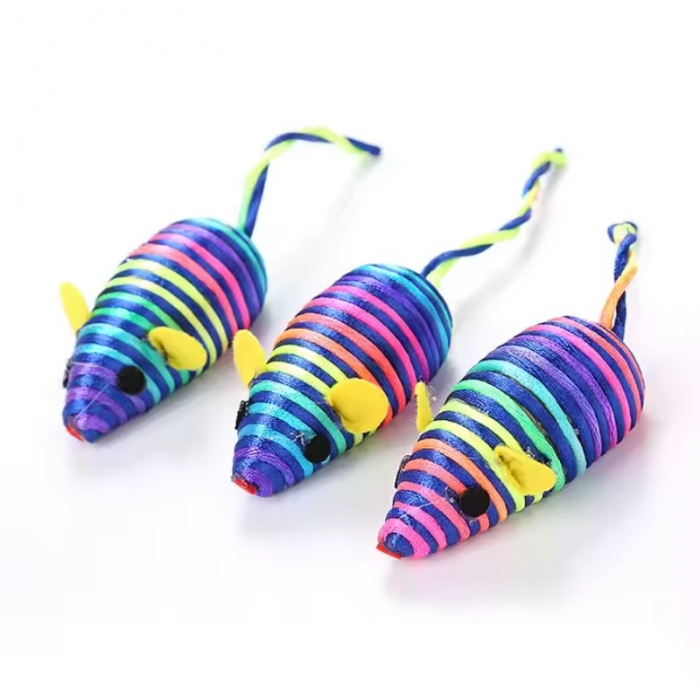 Cat Rope Mouse Cat Clean Teeth Training Interactive Cat Toy Set