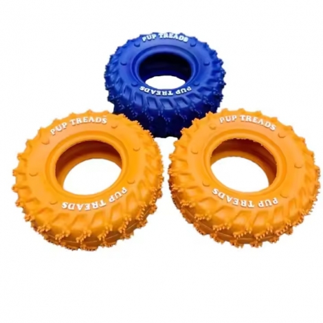 U-PETS Durable Dog Tire Chew Toy