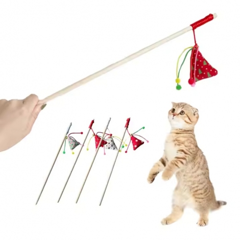 Xmas Catnip Interactive Cat Toy Teaser Pet Toy