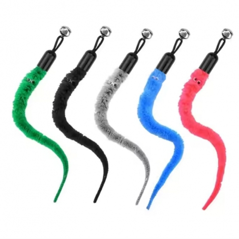 Retractable Cat Wand Toy And Interactive Cat Feather Toy Set