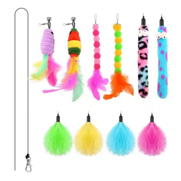 Interactive Cat Toys with Bell for Indoor Cats Kitten
