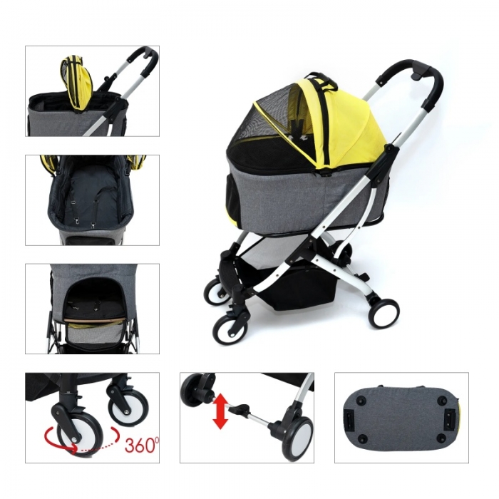 Foldable Travel Portable Dog Stroller
