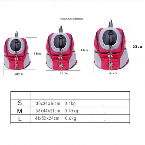Portable Breathable Carrier Bag Cat Backpack