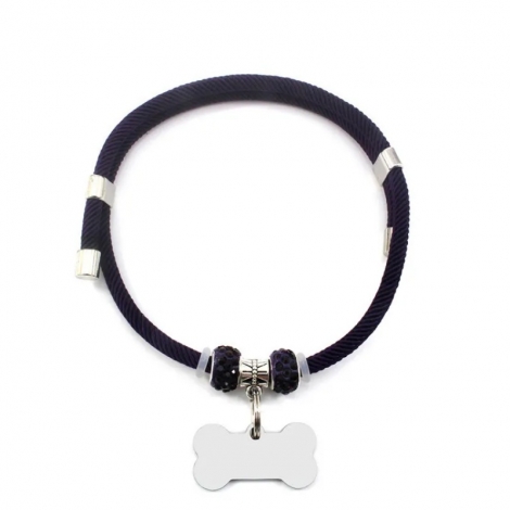 Multi-colors Adjustable Cat Dog Collar with Id Tag