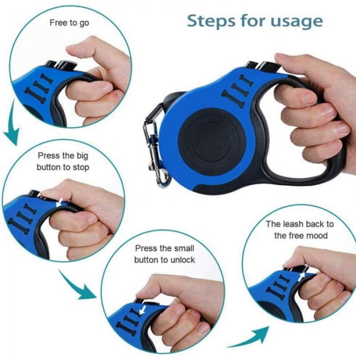 Automatic Retractable Dog Leash
